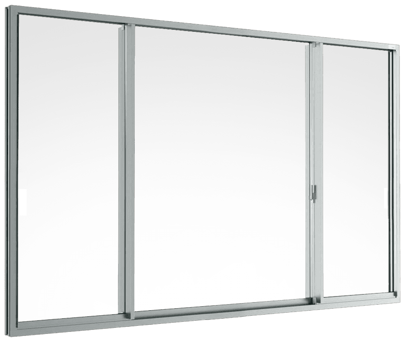 Sliding window (3 panels on 2 tracks) SFS